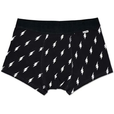 Happy Socks Boxers Flash Black / White 2XL - Publicité Happy Socks Boxers Flash Black / White 2XL - Publicité