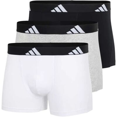 Adidas Underwear Boxers Active Flex Cotton 3 Unités Black / Gr / Wht S Homme - Publicité Adidas Underwear Boxers Active Flex Cotton 3 Unités Black / Gr / Wht S Homme - Publicité