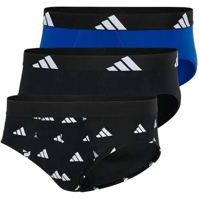 Adidas Underwear Slips Active Flex Cotton 3 Unités Blue / Black / Pr M Homme - Publicité Adidas Underwear Slips Active Flex Cotton 3 Unités Blue / Black / Pr M Homme - Publicité