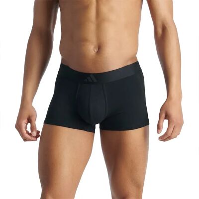 Adidas Underwear Boxers Low Rise 3 Stripes Active Flex Cotton 2 Unités Black / Black S Homme - Publicité Adidas Underwear Boxers Low Rise 3 Stripes Active Flex Cotton 2 Unités Black / Black S Homme - Publicité