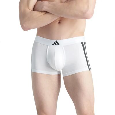 Adidas Underwear Boxers Low Rise 3 Stripes Active Flex Cotton 2 Unités Wht / Wht S Homme - Publicité Adidas Underwear Boxers Low Rise 3 Stripes Active Flex Cotton 2 Unités Wht / Wht S Homme - Publicité