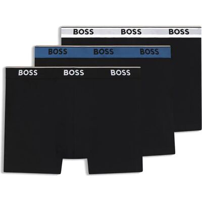 Boss Boxers Power 10276620 3 Unités Black S Homme - Publicité Boss Boxers Power 10276620 3 Unités Black S Homme - Publicité