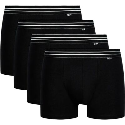Dim Paris Boxers Ad16578 Ecodim Stretch Cotton 4 Unités Black 4 - Publicité Dim Paris Boxers Ad16578 Ecodim Stretch Cotton 4 Unités Black 4 - Publicité