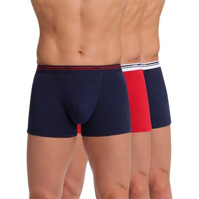 Dim Paris Boxers Ad306xp Basics Stretch Cotton 3 Unités Denim Blue / Lava Red / Denim Blue 3 - Publicité Dim Paris Boxers Ad306xp Basics Stretch Cotton 3 Unités Denim Blue / Lava Red / Denim Blue 3 - Publicité