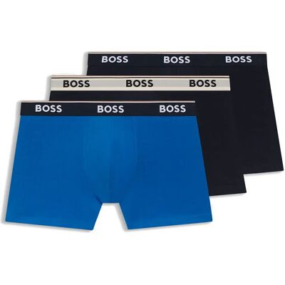 Boss Boxers Power 10276620 3 Unités Open Blue 2XL Homme - Publicité Boss Boxers Power 10276620 3 Unités Open Blue 2XL Homme - Publicité