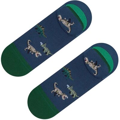 Jimmy Lion Chaussettes Invisibles Jurassic Dinos Blue EU 40-43 - Publicité Jimmy Lion Chaussettes Invisibles Jurassic Dinos Blue EU 40-43 - Publicité