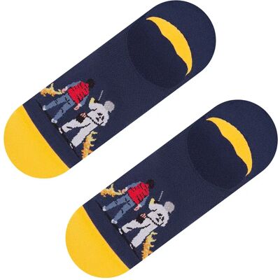 Jimmy Lion Chaussettes Longues Outatime Dark Blue EU 40-43 - Publicité Jimmy Lion Chaussettes Longues Outatime Dark Blue EU 40-43 - Publicité
