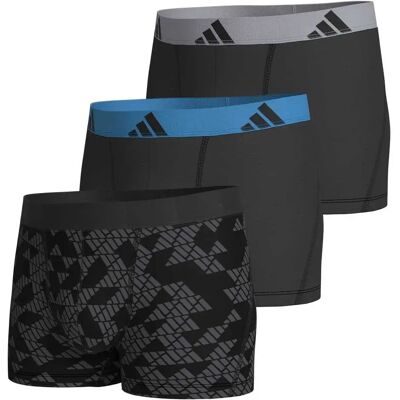 Adidas Underwear Boxers Active Flex Cotton 3 Unités Sil / Blue / Pr M Homme - Publicité Adidas Underwear Boxers Active Flex Cotton 3 Unités Sil / Blue / Pr M Homme - Publicité