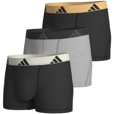 Adidas Underwear Boxers Active Flex Cotton 3 Unités Tang / Green / White M Homme - Publicité Adidas Underwear Boxers Active Flex Cotton 3 Unités Tang / Green / White M Homme - Publicité