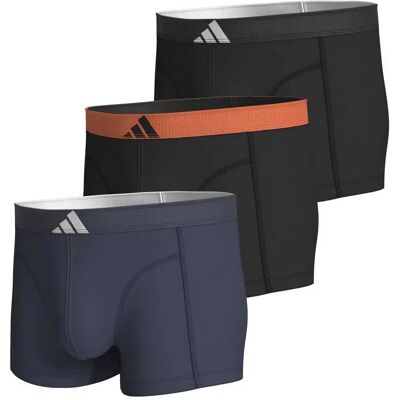 Adidas Underwear Boxers Active Flex Cotton Body 3 Unités Black / Ora / Blue M Homme - Publicité Adidas Underwear Boxers Active Flex Cotton Body 3 Unités Black / Ora / Blue M Homme - Publicité