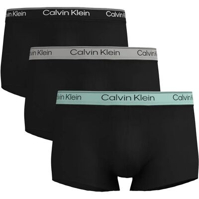 Calvin Klein Boxers Lv00nb4409 Trunk Low Rise 3 Unités Black Bodies W / Black / Light Cast / Fe XS Homme - Publicité Calvin Klein Boxers Lv00nb4409 Trunk Low Rise 3 Unités Black Bodies W / Black / Light Cast / Fe XS Homme - Publicité