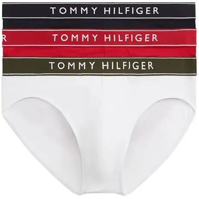 Tommy Hilfiger Boxers Um0um03856 Brief 3 Unités Th Wht / Med Red / Dsrt Sky M Homme - Publicité Tommy Hilfiger Boxers Um0um03856 Brief 3 Unités Th Wht / Med Red / Dsrt Sky M Homme - Publicité