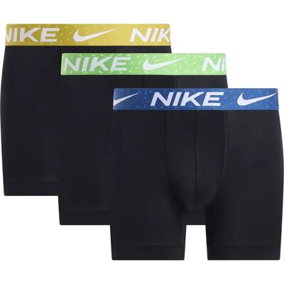 Nike Boxers Dri-fit Essential Brief 3 Unités Black Sfrn Qrtz / Mn Grn / Ct Bl M Ssh Wb XL Homme - Publicité Nike Boxers Dri-fit Essential Brief 3 Unités Black Sfrn Qrtz / Mn Grn / Ct Bl M Ssh Wb XL Homme - Publicité