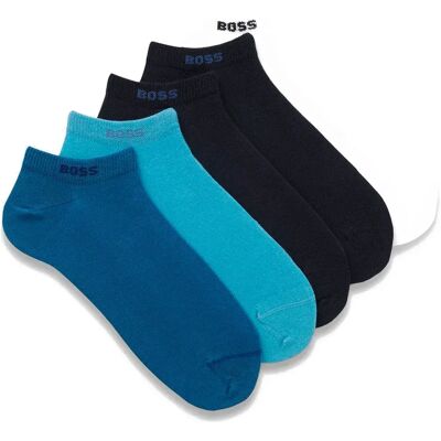 Boss Chaussettes Courtes Uni 10244663 01 5 Paires Bright Blue EU 39-42 Homme - Publicité Boss Chaussettes Courtes Uni 10244663 01 5 Paires Bright Blue EU 39-42 Homme - Publicité
