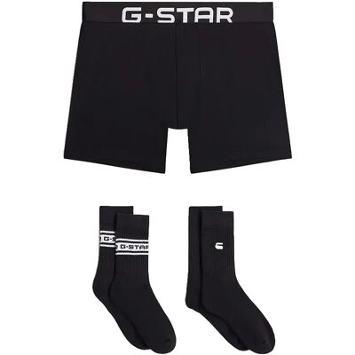 G-star Boxers Set D29458-01 Black / White S Homme - Publicité G-star Boxers Set D29458-01 Black / White S Homme - Publicité
