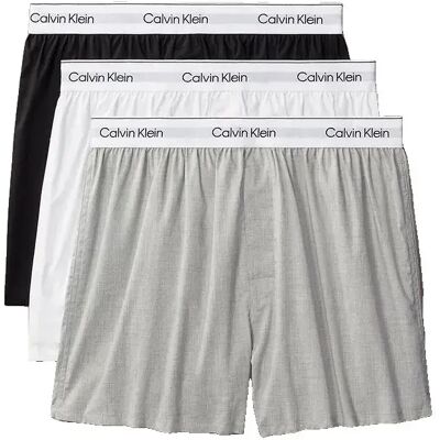 Calvin Klein Boxers Lv00nb4267 3 Unités Grey Heather / White / Black M Homme - Publicité Calvin Klein Boxers Lv00nb4267 3 Unités Grey Heather / White / Black M Homme - Publicité