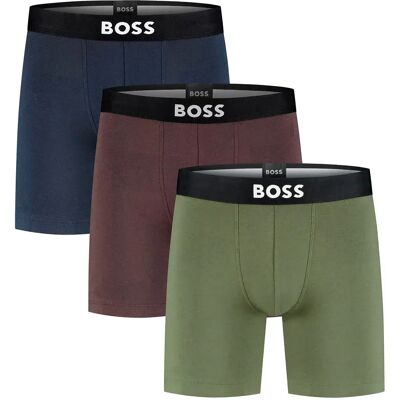 Boss Boxers One 10272529 3 Unités Open Brown XL male - Publicité Boss Boxers One 10272529 3 Unités Open Brown XL male - Publicité