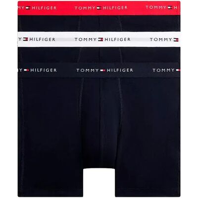 Tommy Hilfiger Boxers Um0um03874 Brief 3 Unités Primary Red / White / Desert Sky L - Publicité Tommy Hilfiger Boxers Um0um03874 Brief 3 Unités Primary Red / White / Desert Sky L - Publicité