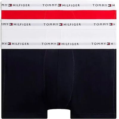 Tommy Hilfiger Boxers Um0um03889 Trunk 3 Unités Primary Red / White / Desert Sky L Homme - Publicité Tommy Hilfiger Boxers Um0um03889 Trunk 3 Unités Primary Red / White / Desert Sky L Homme - Publicité