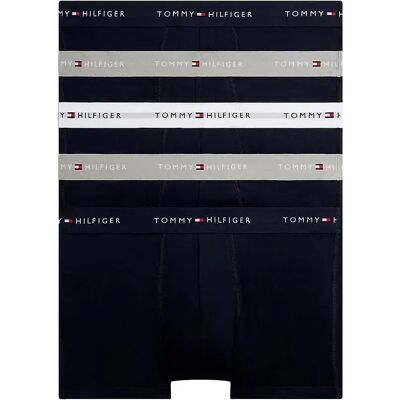 Tommy Hilfiger Boxers Um0um03893 Trunk 5 Unités Des Sky / Antique Silver / White XL Homme - Publicité Tommy Hilfiger Boxers Um0um03893 Trunk 5 Unités Des Sky / Antique Silver / White XL Homme - Publicité