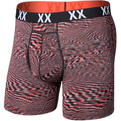Saxx Underwear Boxers Multi-sport Mesh Brief Fly Hyperspace-Red Hot L - Publicité Saxx Underwear Boxers Multi-sport Mesh Brief Fly Hyperspace-Red Hot L - Publicité