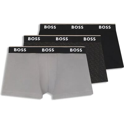 Boss Boxers Power Desig Trunk 10276514 3 Unités Dark Grey M Homme - Publicité Boss Boxers Power Desig Trunk 10276514 3 Unités Dark Grey M Homme - Publicité
