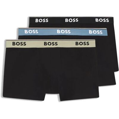 Boss Boxers Power Trunk 10276514 3 Unités Black / Black L Homme - Publicité Boss Boxers Power Trunk 10276514 3 Unités Black / Black L Homme - Publicité