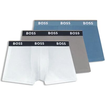 Boss Boxers Power Trunk 10276514 3 Unités Open Blue XL Homme - Publicité Boss Boxers Power Trunk 10276514 3 Unités Open Blue XL Homme - Publicité