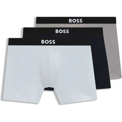 Boss Boxers One 10272529 3 Unités Open Blue M Homme - Publicité Boss Boxers One 10272529 3 Unités Open Blue M Homme - Publicité