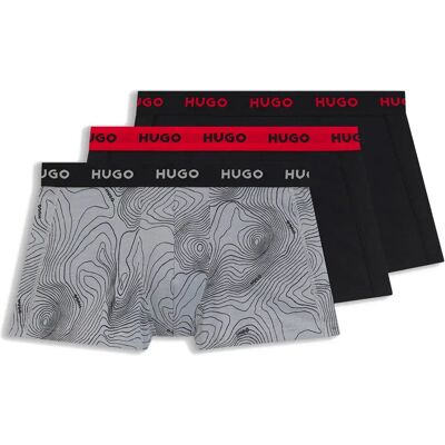 Hugo Boxers Design 10267989 Trunk Red 3 Unités Open Grey XL Homme - Publicité Hugo Boxers Design 10267989 Trunk Red 3 Unités Open Grey XL Homme - Publicité