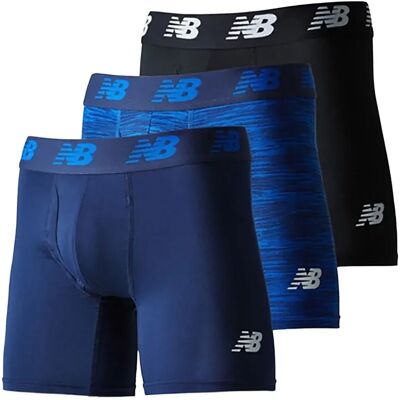 New Balance Boxers Premium 6´´ 3 Unités BluePrintBLP M Homme - Publicité New Balance Boxers Premium 6´´ 3 Unités BluePrintBLP M Homme - Publicité