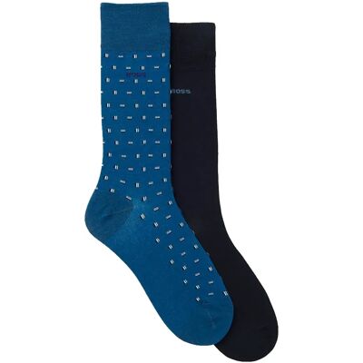 Boss Chaussettes Mini Iconic Mc 10263508 2 Paires Bright Blue EU 40-46 Homme - Publicité Boss Chaussettes Mini Iconic Mc 10263508 2 Paires Bright Blue EU 40-46 Homme - Publicité