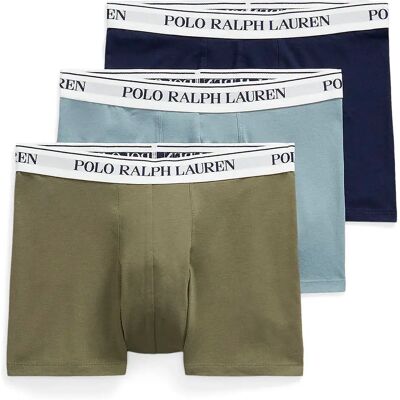 Polo Ralph Lauren Boxers 714830299 Trunk 3 Unités Np Navy / Cl Gry Blue / Crs Olv 2XL Homme - Publicité Polo Ralph Lauren Boxers 714830299 Trunk 3 Unités Np Navy / Cl Gry Blue / Crs Olv 2XL Homme - Publicité
