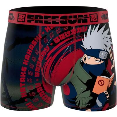 FREEGUN Boxers Kakashi Red / Black XL - Publicité FREEGUN Boxers Kakashi Red / Black XL - Publicité