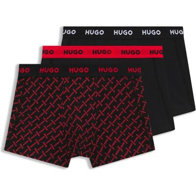 Hugo Boxers Design 10267989 Trunk Red 3 Unités Open Grey S Homme - Publicité Hugo Boxers Design 10267989 Trunk Red 3 Unités Open Grey S Homme - Publicité