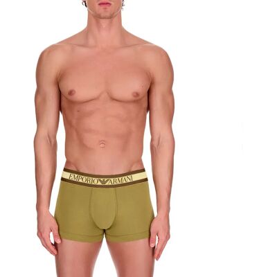 Giorgio Armani Emporio Armani Boxers Em000231_af25026 Trunk Moss Green M Homme - Publicité Giorgio Armani Emporio Armani Boxers Em000231_af25026 Trunk Moss Green M Homme - Publicité