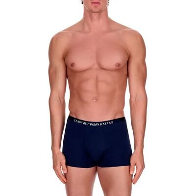 Giorgio Armani Emporio Armani Boxers Em000231_af25030 Trunk Navy L Homme - Publicité Giorgio Armani Emporio Armani Boxers Em000231_af25030 Trunk Navy L Homme - Publicité