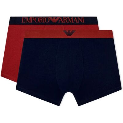 Giorgio Armani Emporio Armani Boxers Em000252_af25017 Trunk 2 Unités Blue / Red L - Publicité Giorgio Armani Emporio Armani Boxers Em000252_af25017 Trunk 2 Unités Blue / Red L - Publicité