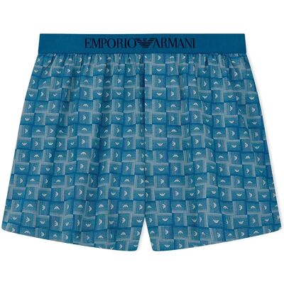Giorgio Armani Emporio Armani Boxers Em000798_af25040 Blue Geomectric Print XL - Publicité Giorgio Armani Emporio Armani Boxers Em000798_af25040 Blue Geomectric Print XL - Publicité
