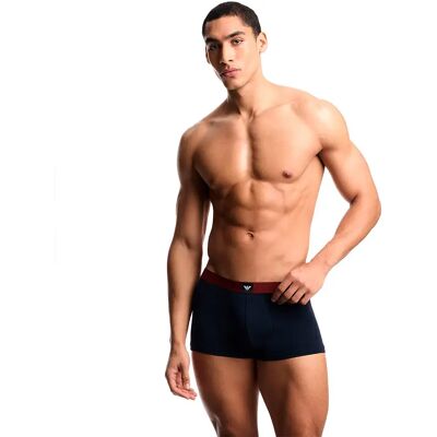 Giorgio Armani Emporio Armani Boxers Em002205_af25033 Boxers 3 Unités White / Blue / Red M - Publicité Giorgio Armani Emporio Armani Boxers Em002205_af25033 Boxers 3 Unités White / Blue / Red M - Publicité