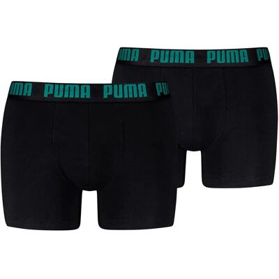 Puma Boxers Everyday Basic 2 Unités Black / Mint M - Publicité Puma Boxers Everyday Basic 2 Unités Black / Mint M - Publicité