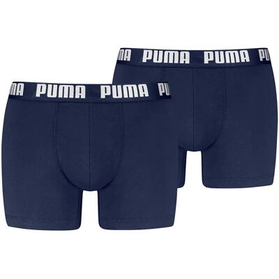 Puma Boxers Everyday Basic 2 Unités Navy / White XL - Publicité Puma Boxers Everyday Basic 2 Unités Navy / White XL - Publicité