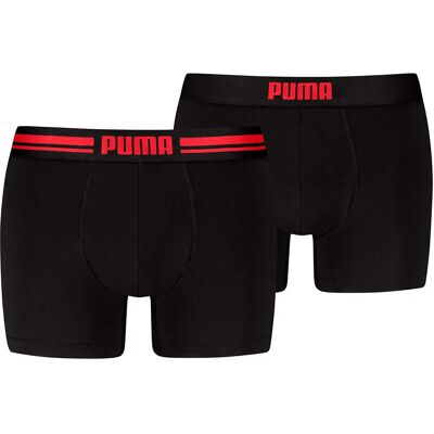 Puma Boxers Everyday Placed Logo 2 Unités Black / Red XL - Publicité Puma Boxers Everyday Placed Logo 2 Unités Black / Red XL - Publicité
