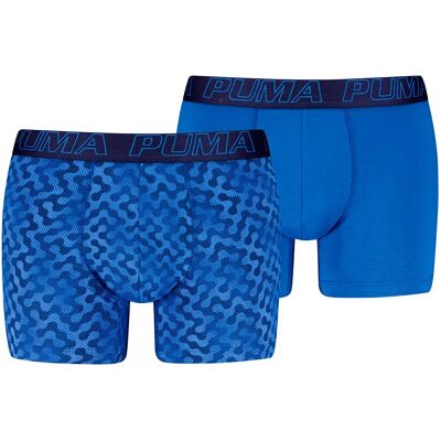 Puma Boxers Graphical Print 2 Unités Blue Combo 2XL - Publicité Puma Boxers Graphical Print 2 Unités Blue Combo 2XL - Publicité