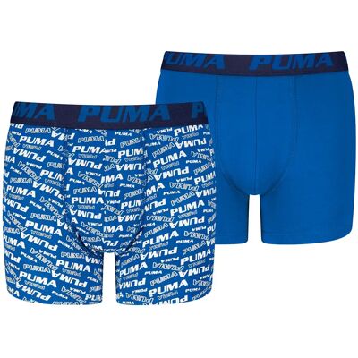 Puma Boxers Scattered Logo Print 2 Unités Team Royal Blue / Navy 13-14 Années - Publicité Puma Boxers Scattered Logo Print 2 Unités Team Royal Blue / Navy 13-14 Années - Publicité