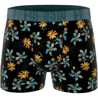 FREEGUN Boxers Signature Yellow Design Green / Black L - Publicité FREEGUN Boxers Signature Yellow Design Green / Black L - Publicité