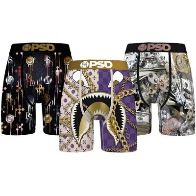 Psd Boxers Gold Rush 5i 3 Unités Gold / White / White S Homme - Publicité Psd Boxers Gold Rush 5i 3 Unités Gold / White / White S Homme - Publicité
