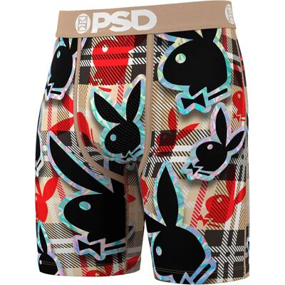 Psd Boxers Pb Checkmate Beige / White L Homme - Publicité Psd Boxers Pb Checkmate Beige / White L Homme - Publicité