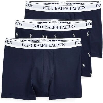 Polo Ralph Lauren Boxers 714830299 Trunk 3 Unités Navy / Navy AOP / Navy L Homme - Publicité Polo Ralph Lauren Boxers 714830299 Trunk 3 Unités Navy / Navy AOP / Navy L Homme - Publicité