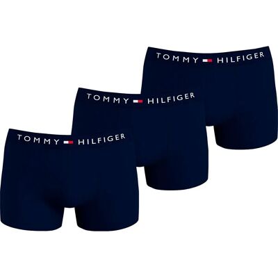 Tommy Hilfiger Boxers Um0um03900 Trunk 3 Unités Desert Sky / Desert Sky / Desert Sky L Homme - Publicité Tommy Hilfiger Boxers Um0um03900 Trunk 3 Unités Desert Sky / Desert Sky / Desert Sky L Homme - Publicité